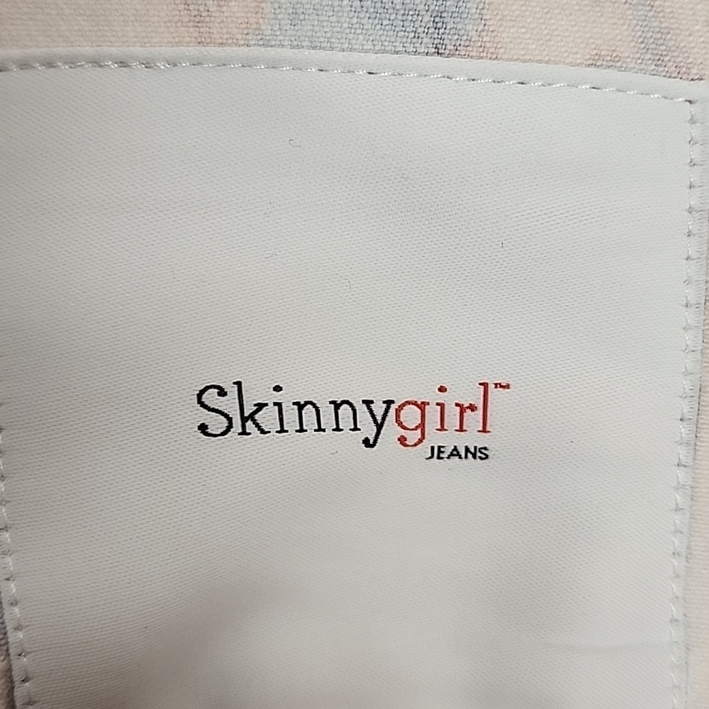 Skinnygirl Jeans Sz S Colorful Tie-Dye Denim Jacket - Picture 8 of 10